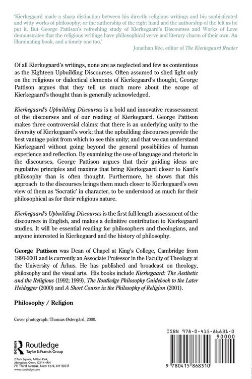 Produktbild: Kierkegaard's Upbuilding Discourses