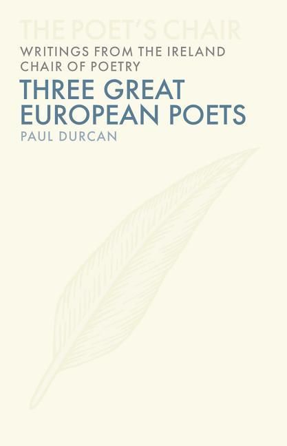 Produktbild: Three European Poets