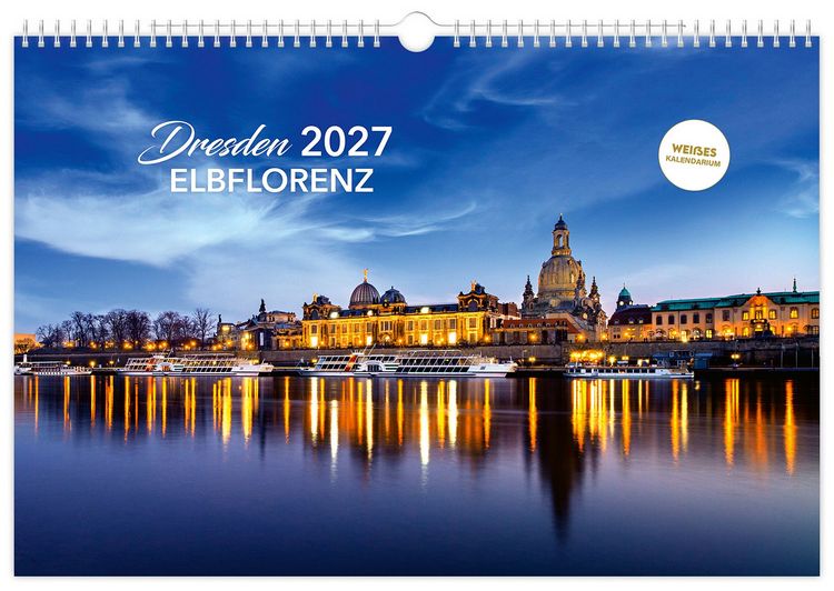 Produktbild: Kalender Dresden Elbflorenz 2027