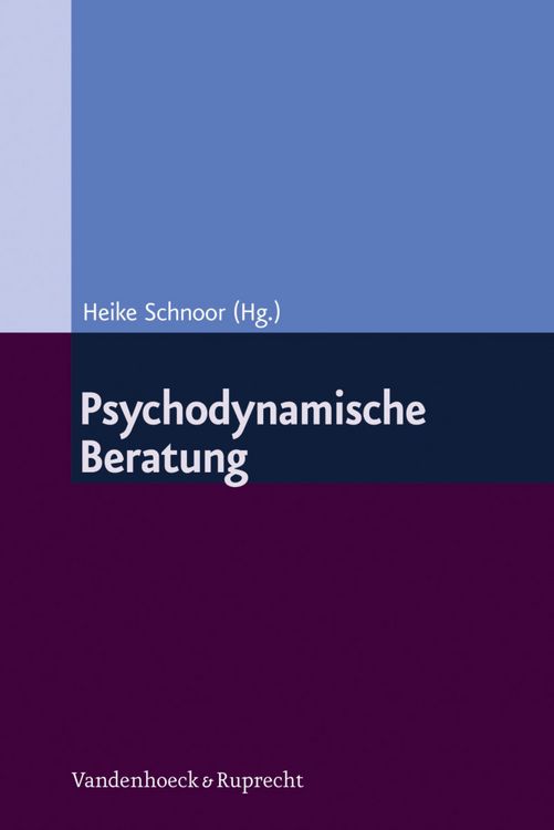 Produktbild: Psychodynamische Beratung
