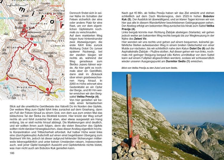 Produktbild: ROTHER Wanderf&uuml;hrer Montenegro