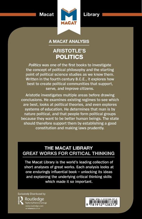 Produktbild: An Analysis of Aristotle's Politics