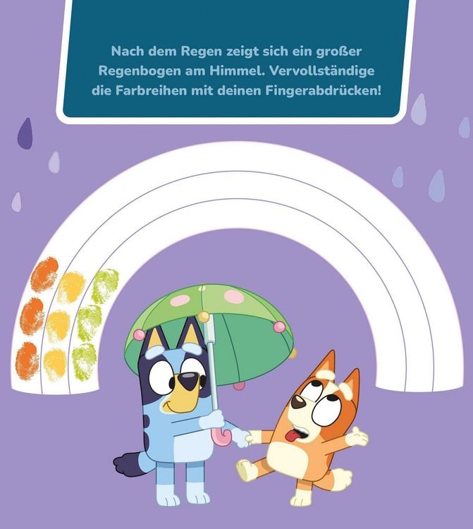 Produktbild: Bluey: Mein Malspa&szlig; mit Fingerstempeln