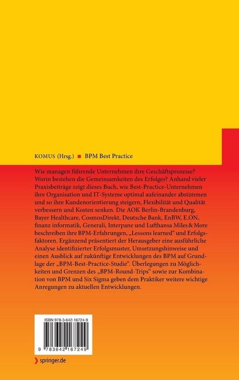 Produktbild: BPM Best Practice