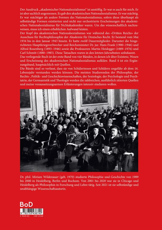 Produktbild: Der akademische Nationalsozialismus
