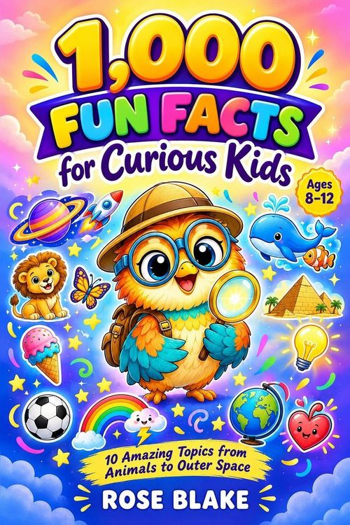 Produktbild: 1,000 Fun Facts for Curious Kids Ages 8-12