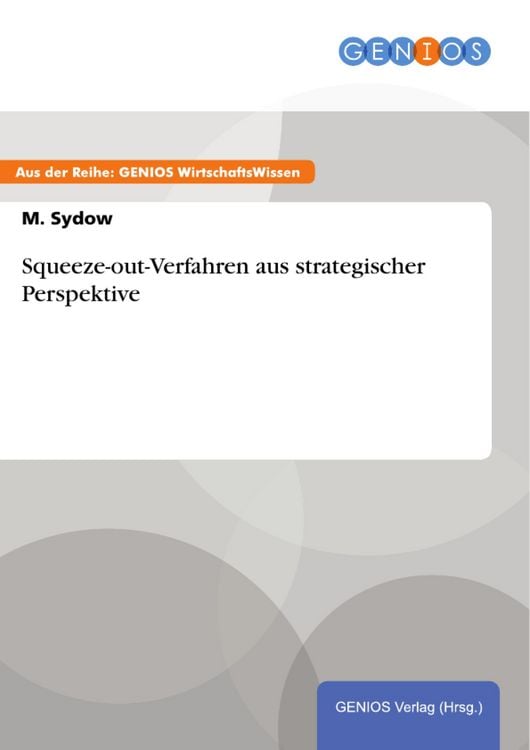 Produktbild: Squeeze-out-Verfahren aus strategischer Perspektive