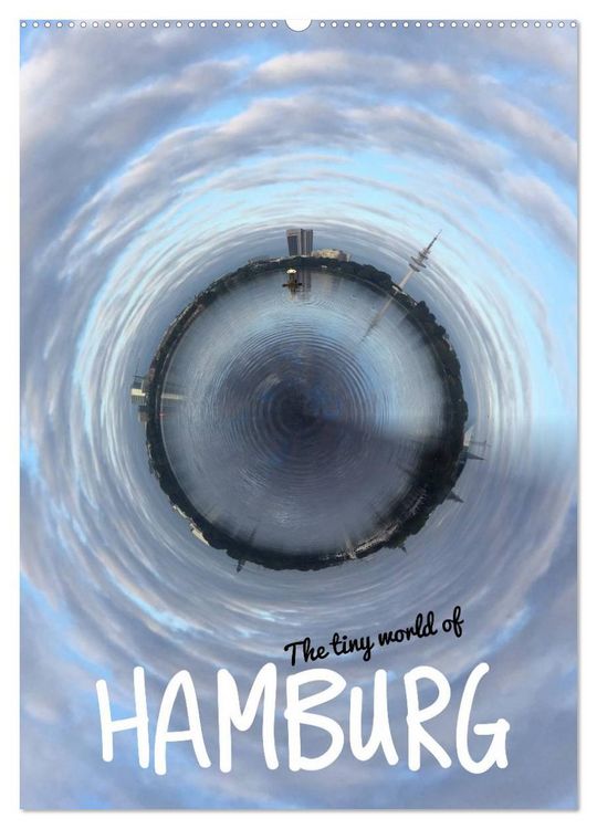 Produktbild: The tiny world of HAMBURG (Wandkalender 2026 DIN A2 hoch), CALVENDO Monatskalender