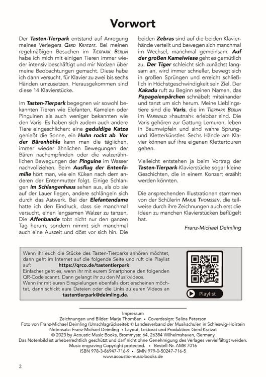 Produktbild: Tasten-Tierpark.