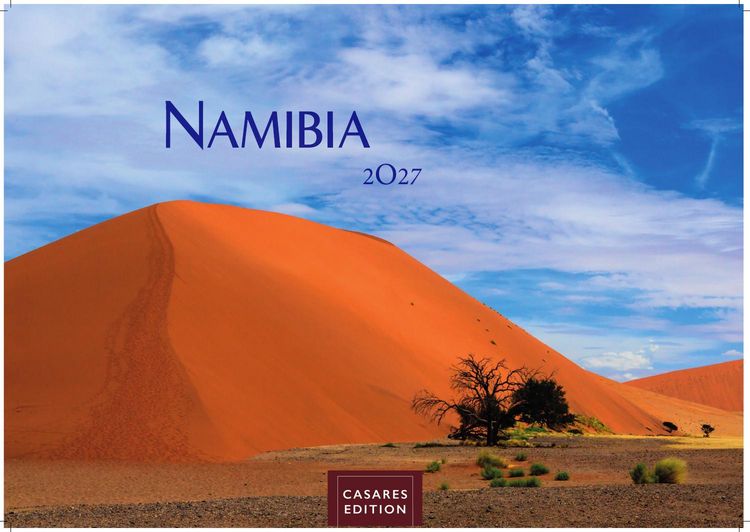 Produktbild: Namibia Kalender 2027 &ndash; Wandkalender | Fotokalender Afrika 24x35 cm - . mit atemberaubenden Landschaftsfotos und der Tierwelt.