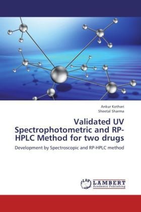 Produktbild: Kothari, A: Validated UV Spectrophotometric and RP-HPLC Meth