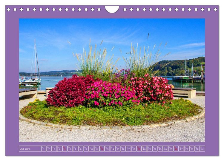 Produktbild: Sch&ouml;ne Gr&uuml;&szlig;e aus Mattsee (Wandkalender 2026 DIN A4 quer), CALVENDO Monatskalender