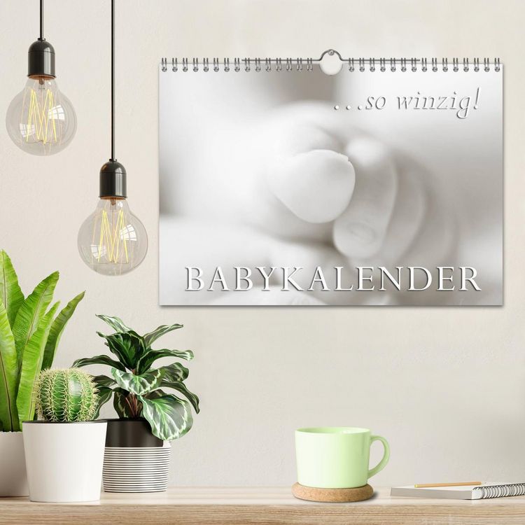 Produktbild: ...so winzig - Babykalender (Wandkalender 2026 DIN A4 quer), CALVENDO Monatskalender