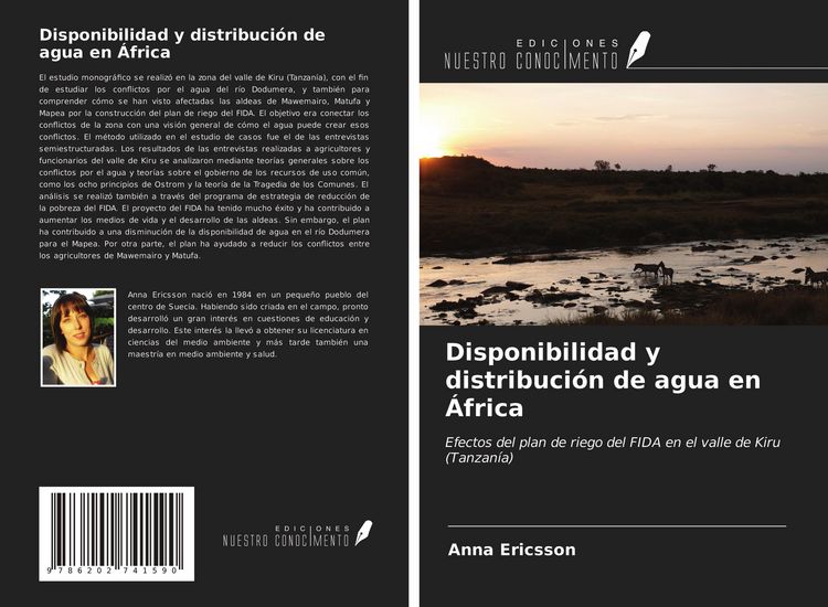 Produktbild: Disponibilidad y distribuci&oacute;n de agua en &Aacute;frica