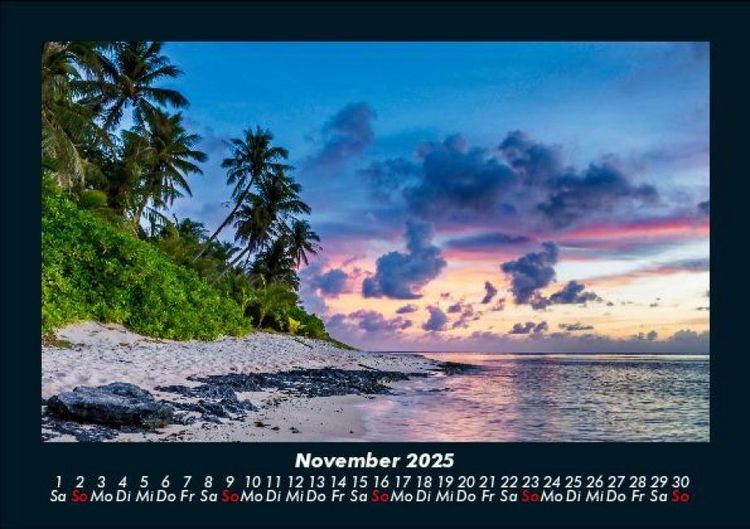 Produktbild: Karibik 2025 Fotokalender DIN A5