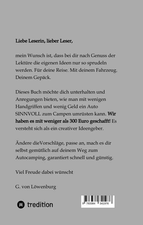 Produktbild: Autocamping - Schnell und G&uuml;nstig