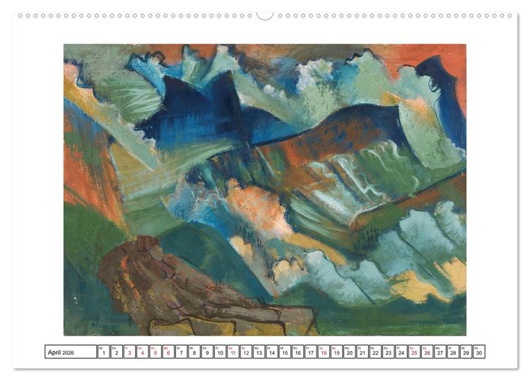 Produktbild: August Babberger (Wandkalender 2026 DIN A2 quer), CALVENDO Monatskalender