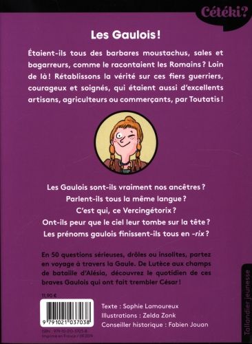 Produktbild: Les Gaulois : 50 dr&ocirc;les de questions pour les d&eacute;couvrir !