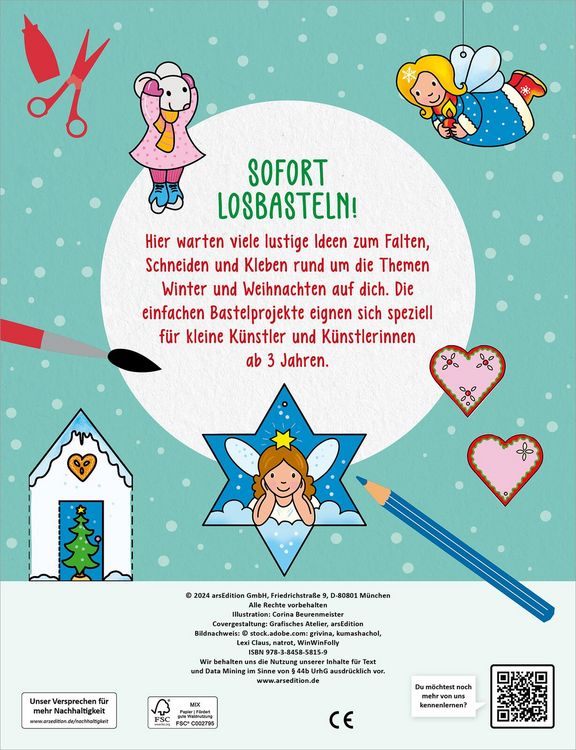 Produktbild: Mein erstes gro&szlig;es Winter-Bastelheft