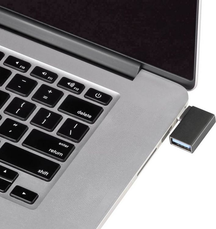 Produktbild: Renkforce USB 3.2 Gen 1 (USB 3.0) Adapter [1x USB-C&reg; Stecker - 1x USB 3.2 Gen 2 Buchse A (USB 3.1)] mit OTG-Funktion