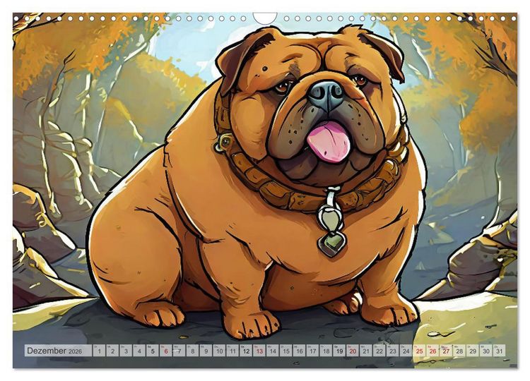 Produktbild: Tierische Metaphern (Wandkalender 2026 DIN A3 quer), CALVENDO Monatskalender