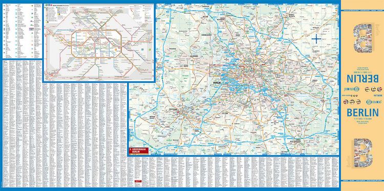 Produktbild: Berlin 1 : 11 500 / 1 : 18 000