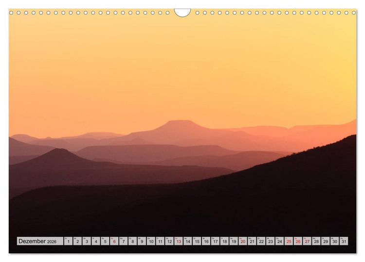 Produktbild: Namibia - Kunene (Wandkalender 2026 DIN A3 quer), CALVENDO Monatskalender