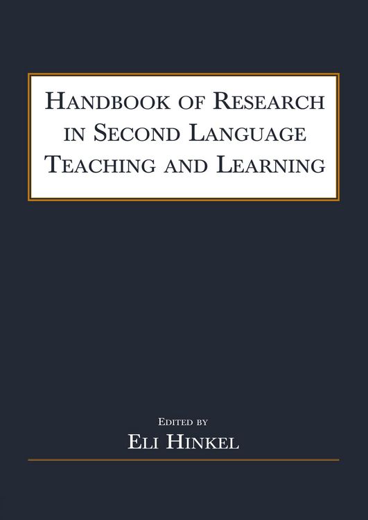 Produktbild: Handbook of Research in Second Language Teaching and Learning