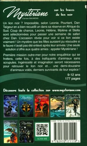 Produktbild: Myst&eacute;riane sur les traces du lion noir