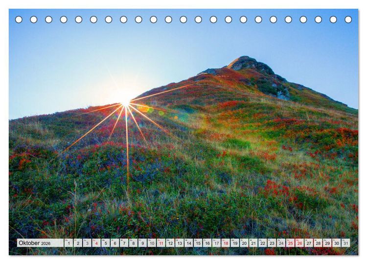 Produktbild: Gr&uuml;&szlig;e aus Hinterglemm (Tischkalender 2026 DIN A5 quer), CALVENDO Monatskalender