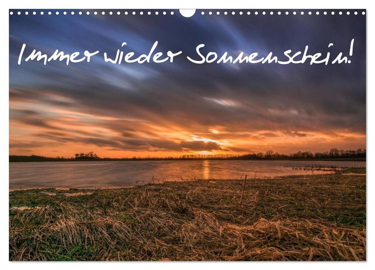 Produktbild: Immer wieder Sonnenschein (Wandkalender 2026 DIN A3 quer), CALVENDO Monatskalender