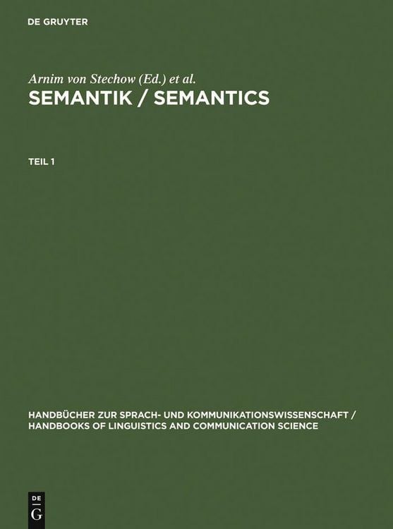 Produktbild: Semantik / Semantics