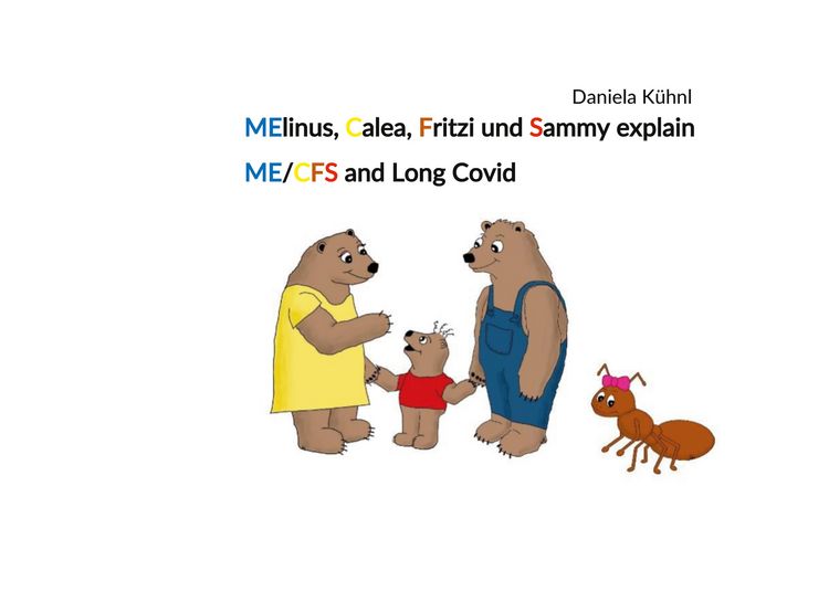 Produktbild: MElinus, Calea, Fritzi and Sammy explain ME/CFS and Long Covid