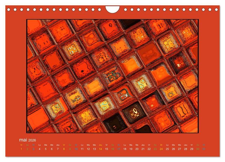 Produktbild: L'&acirc;me sauvage de l'abstrait (Calendrier mural 2026 DIN A4 vertical), CALVENDO calendrier mensuel