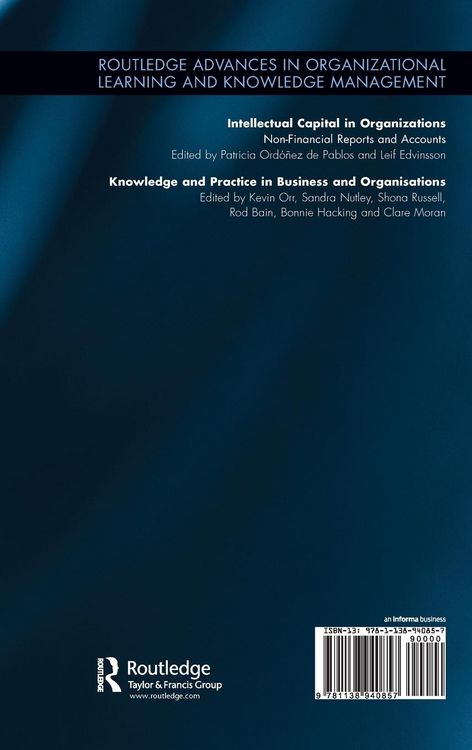 Produktbild: Knowledge and Practice in Business and Organisations
