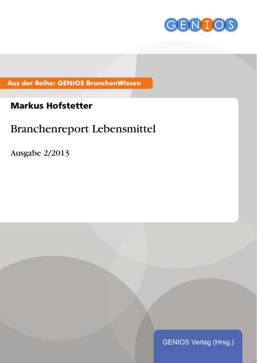 Produktbild: Branchenreport Lebensmittel