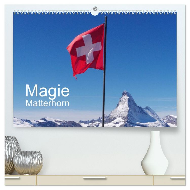Produktbild: Magie Matterhorn (hochwertiger Premium Wandkalender 2026 DIN A2 quer), Kunstdruck in Hochglanz