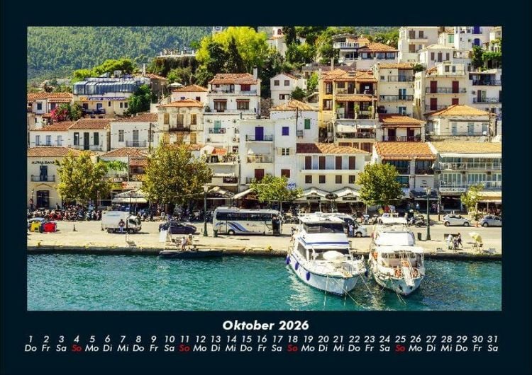 Produktbild: Boote 2026 Fotokalender DIN A4