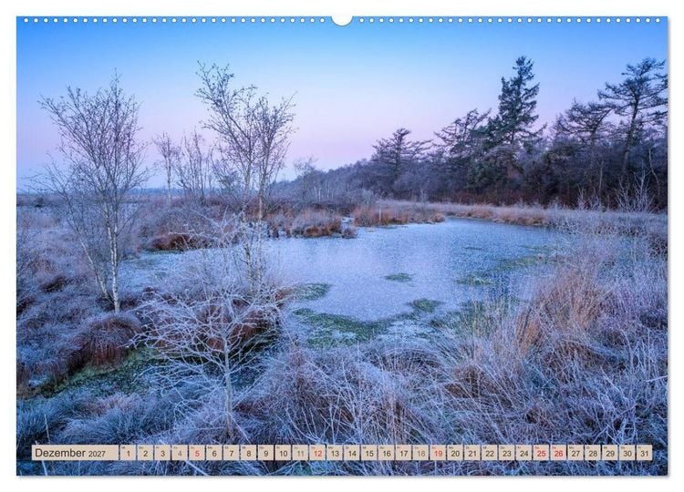Produktbild: Deutschlands Moore (Wandkalender 2027 DIN A2 quer), CALVENDO Monatskalender