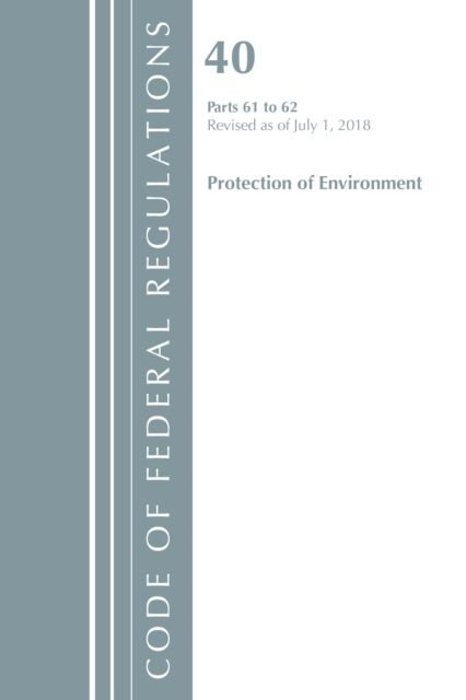 Produktbild: Office Of The Federal Register (U.S.): Code of Federal Regul
