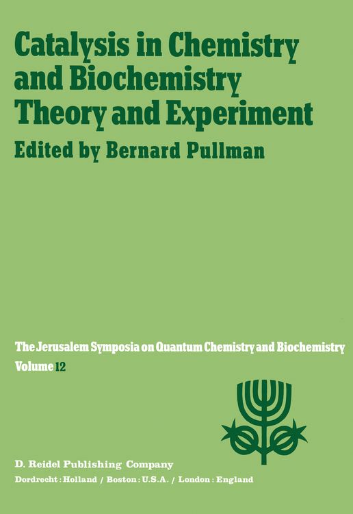 Produktbild: Catalysis in Chemistry and Biochemistry Theory and Experiment