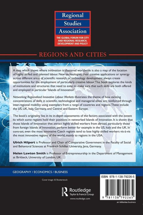 Produktbild: Networking Regionalised Innovative Labour Markets