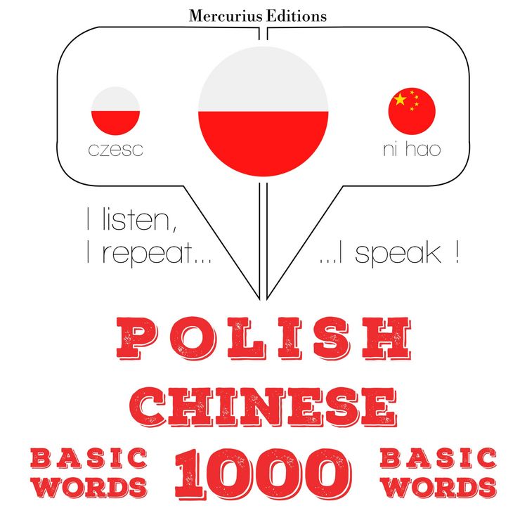 Produktbild: Polski - Chiński: 1000 podstawowych sł&oacute;w