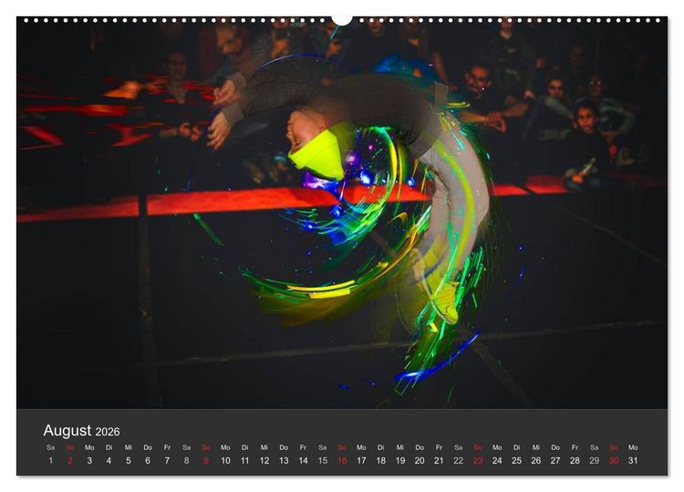 Produktbild: Break Dance B-boys & B-girls (Wandkalender 2026 DIN A2 quer), CALVENDO Monatskalender