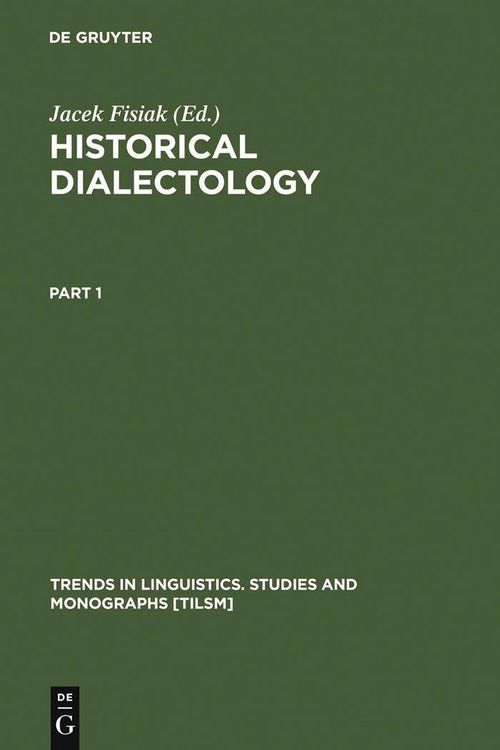 Produktbild: Historical Dialectology