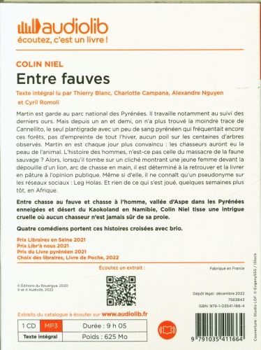 Produktbild: Entre fauves