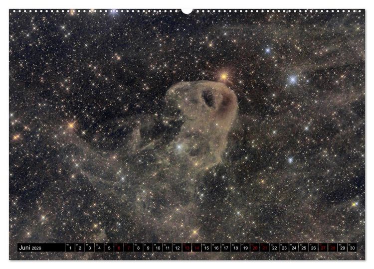 Produktbild: Deepsky XVIII (Wandkalender 2026 DIN A2 quer), CALVENDO Monatskalender