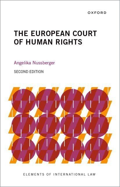 Produktbild: The European Court of Human Rights