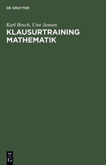 Produktbild: Klausurtraining Mathematik