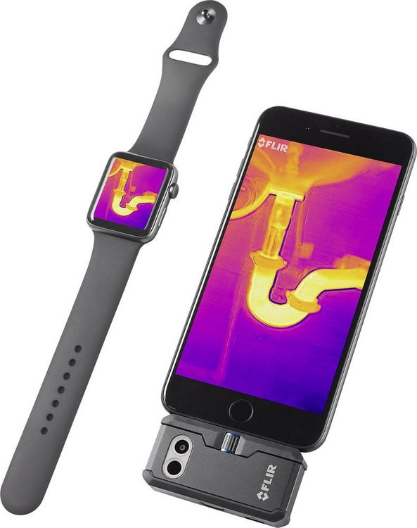 Produktbild: FLIR One Pro iOS Handy W&auml;rmebildkamera -20 bis +400&deg;C 160 x 120 Pixel 8.7Hz